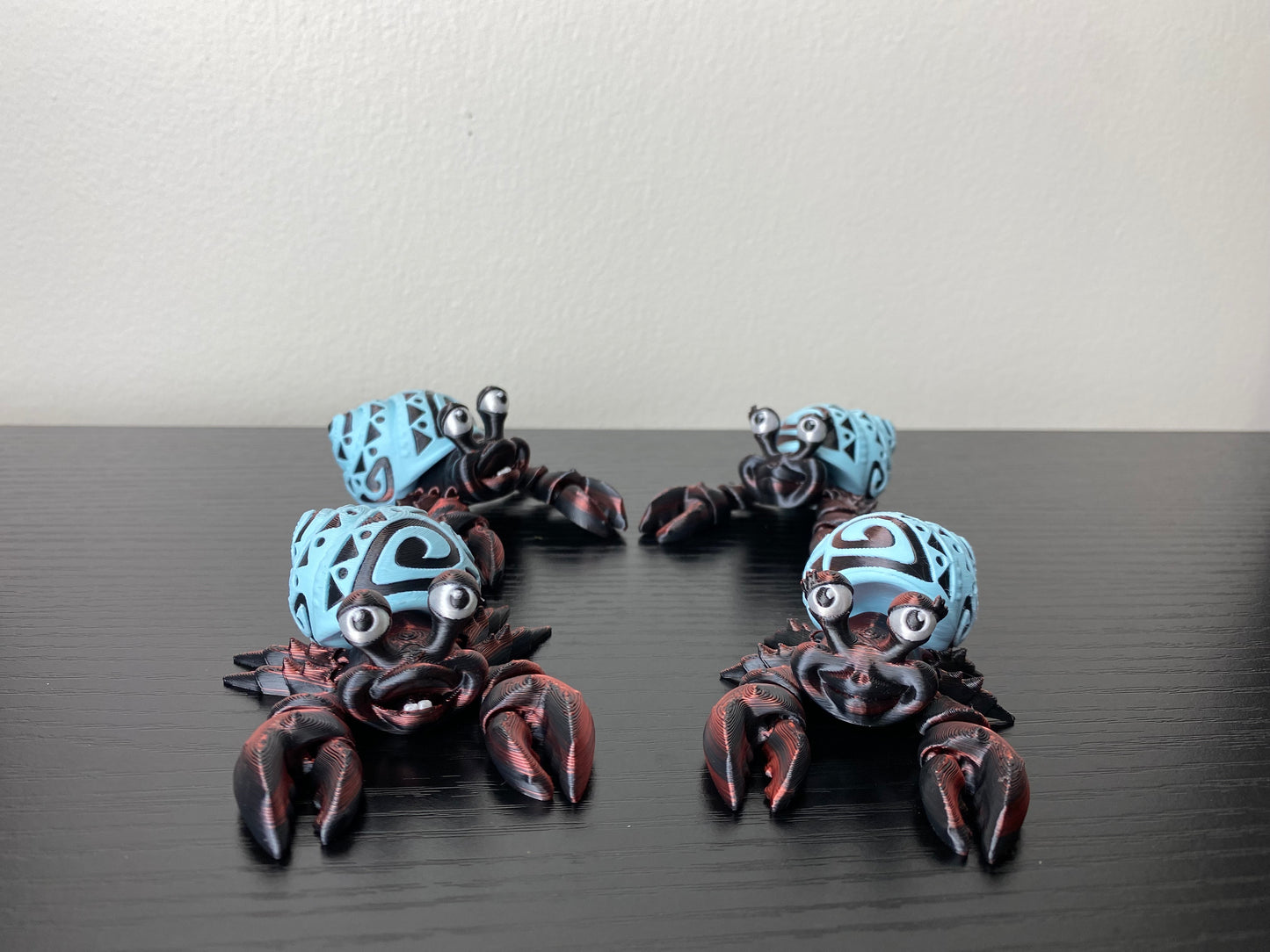 Tattooed Hermit Crab - Set of 2