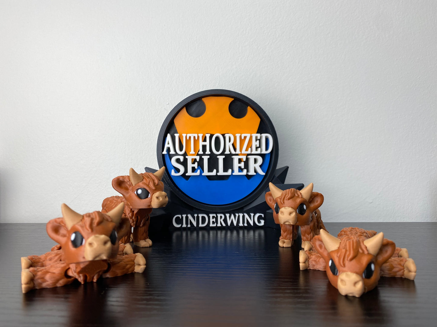 Tiny Highland Cow
