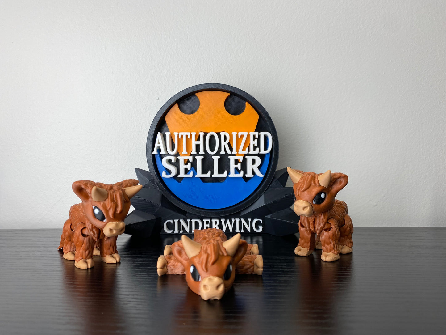 Tiny Highland Cow