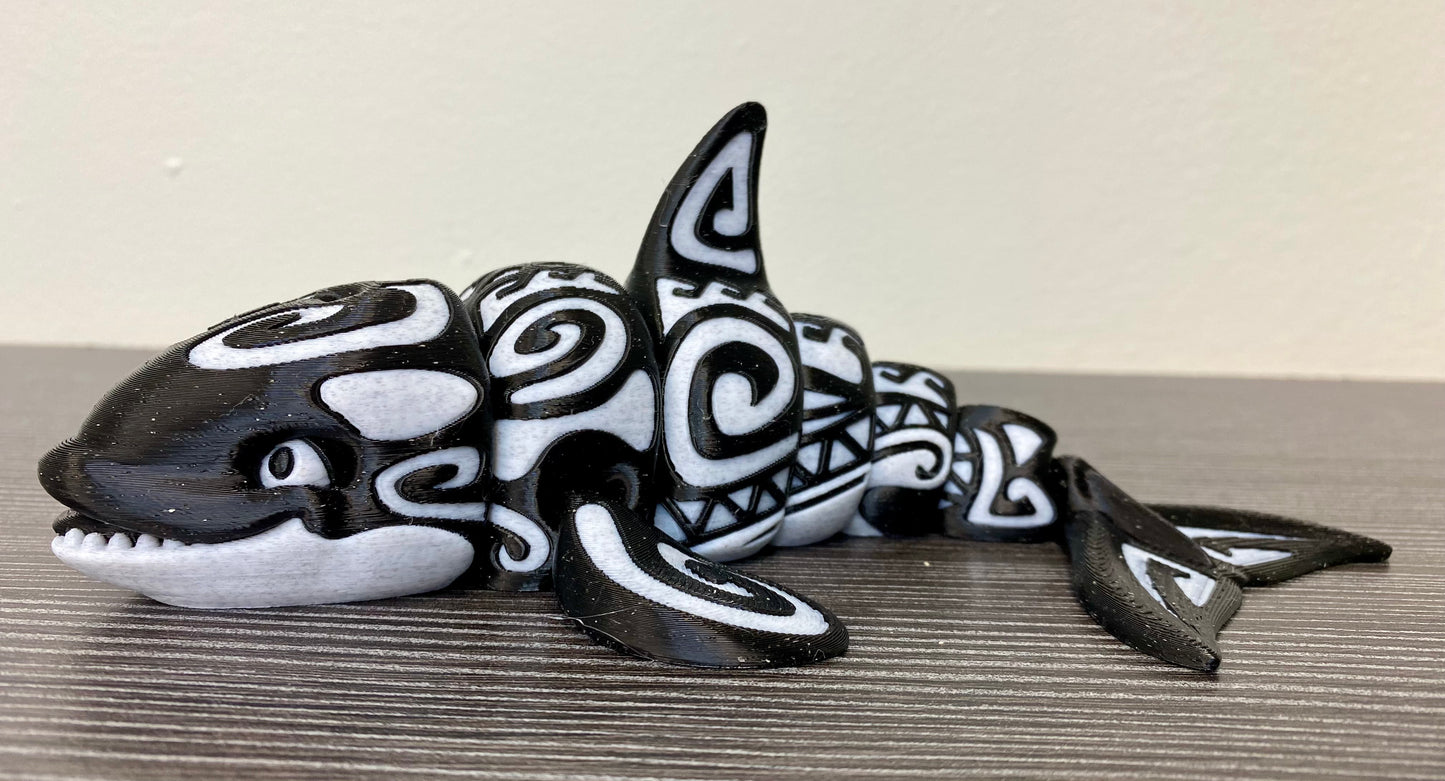 Tattooed Orca