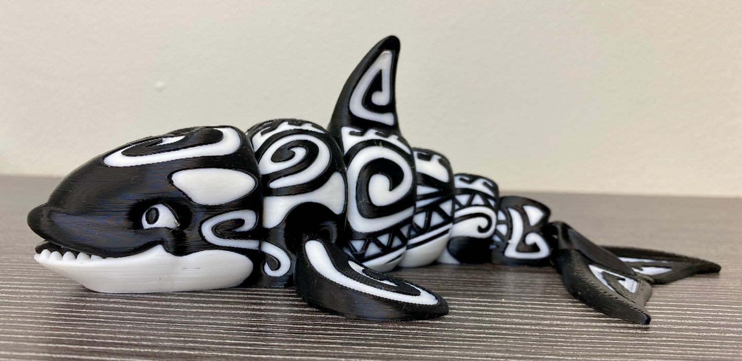 Tattooed Orca