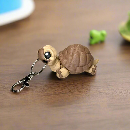 Cute Mini Tortoise Keychain