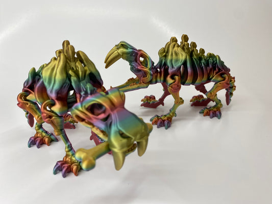 Skeleton Saber Tooth Tiger