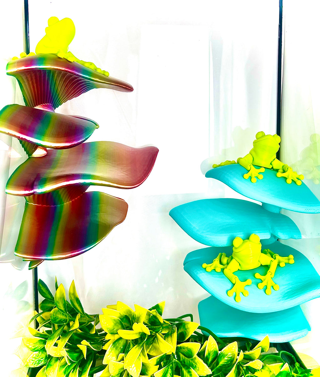 Corner Mushroom Shelf (with Suction Cups)