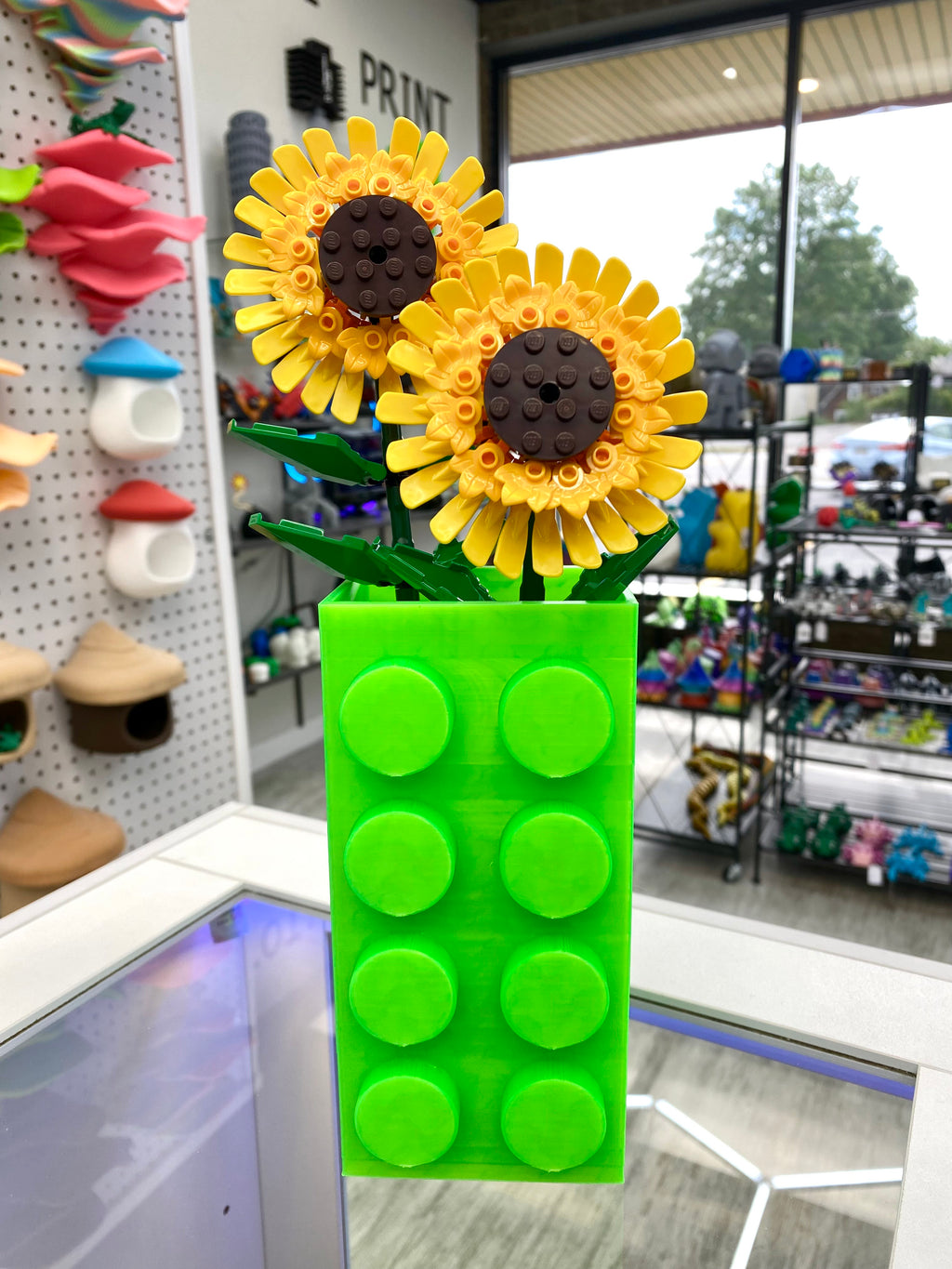 3D Building Block Vase