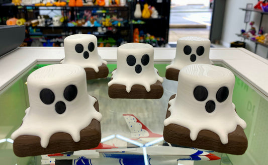 Boo-Mallow Brownie