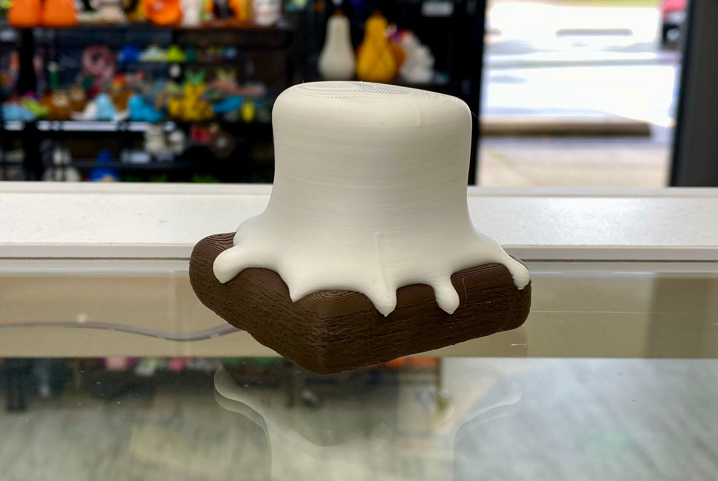 Boo-Mallow Brownie