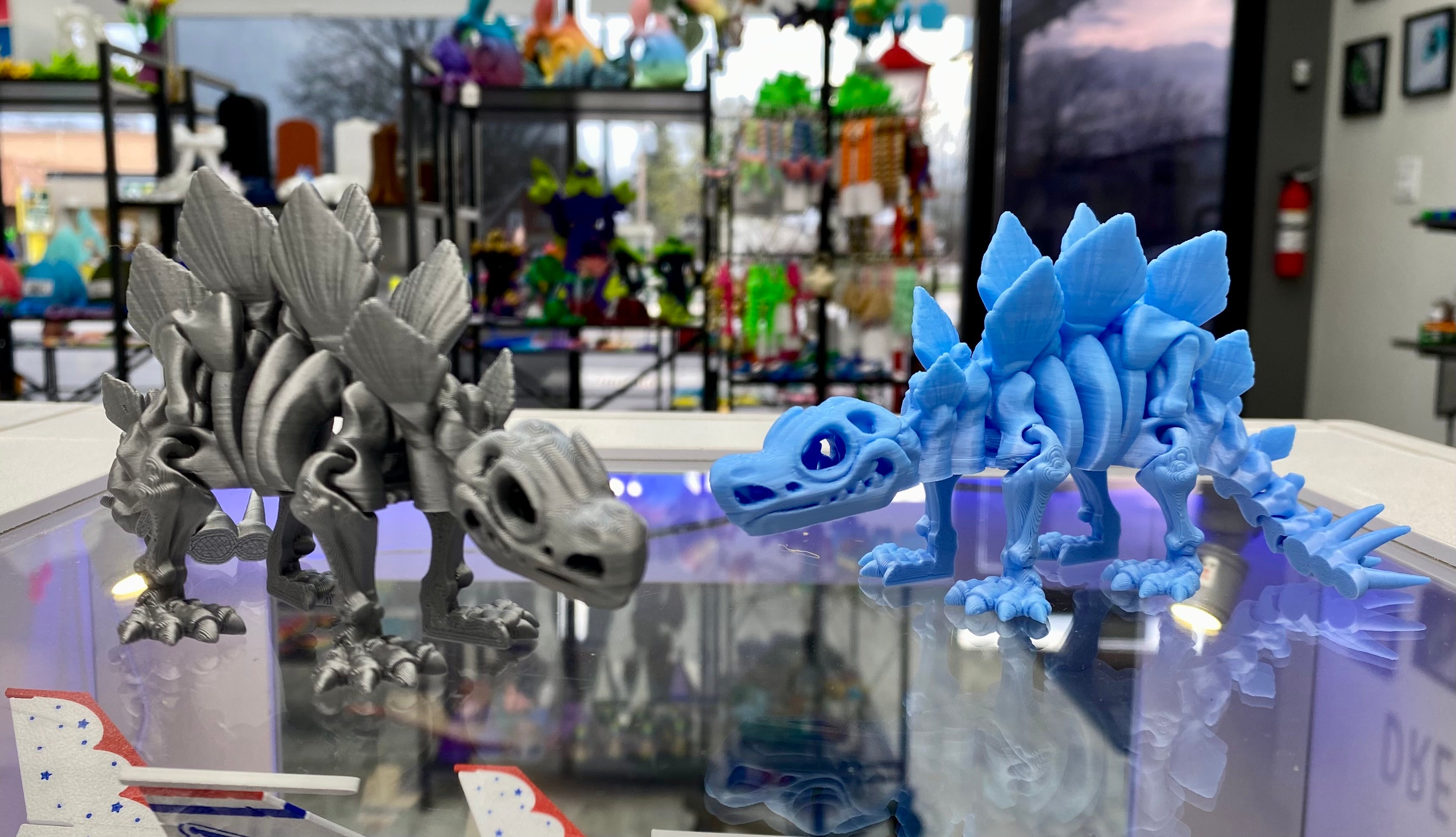 Skeleton Stegosaurus