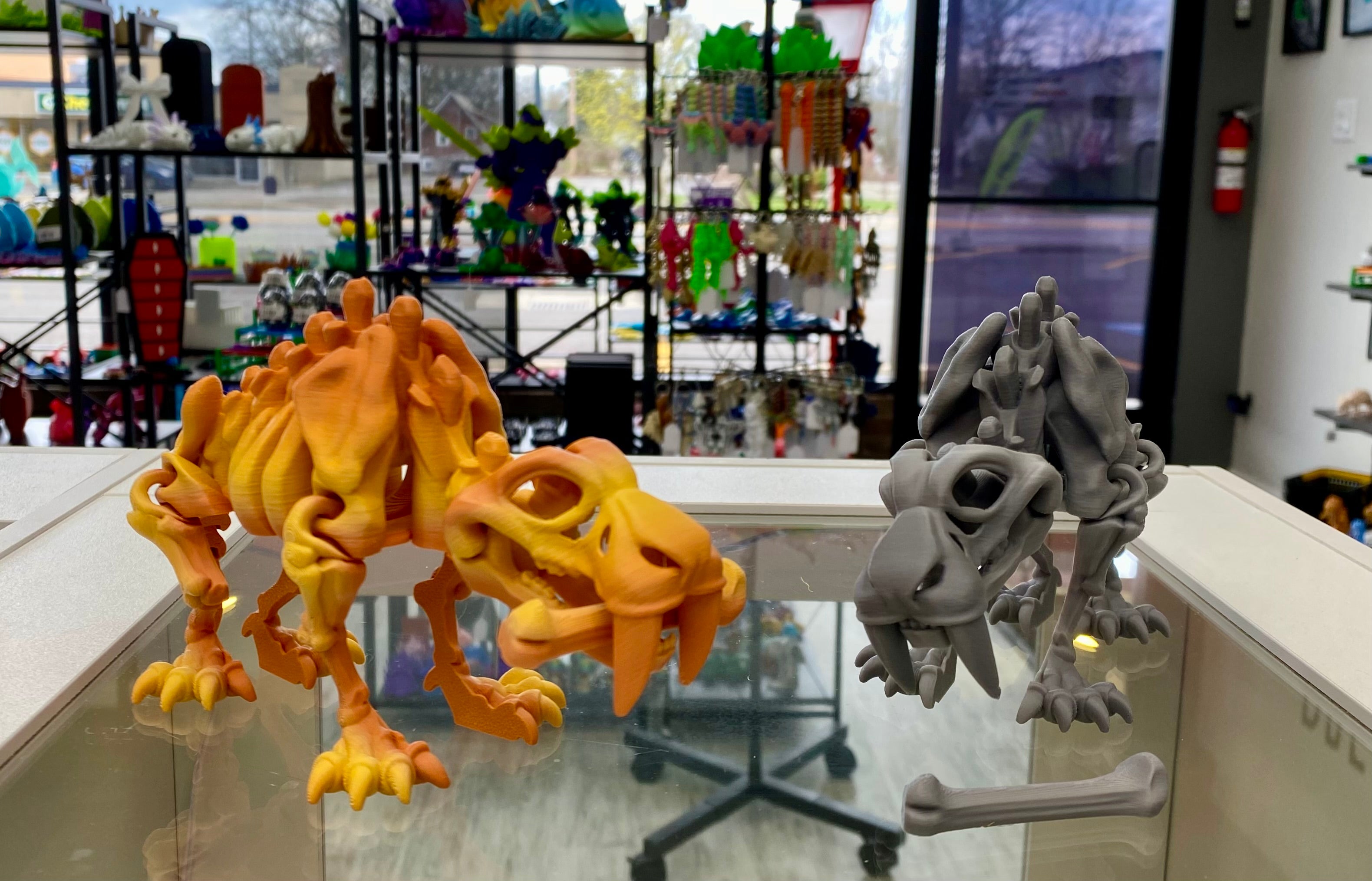Skeleton Sabertooth