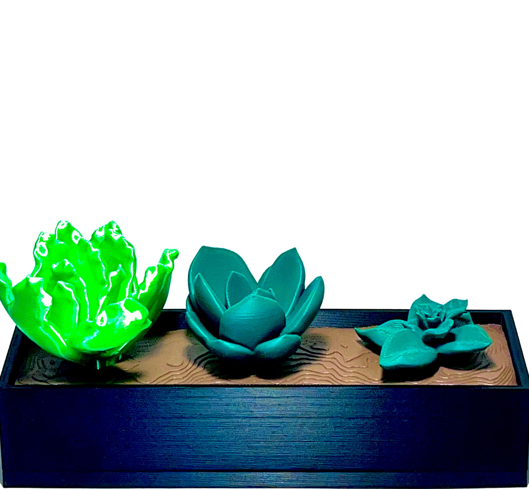 3d printed succulent BloomBox Mini – 3D Printed Succulent Planter Black